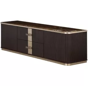 West Kensington Medium Espresso 80" TV Stand
