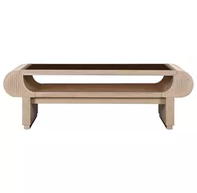 West Kensington Sea Salt Caramel Rectangular Cocktail Table