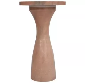 Baird Clay Marble Round Accent Table