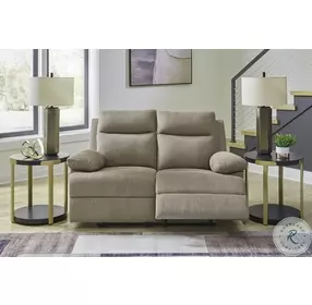 Tarrant Mocha Reclining Loveseat