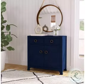 Chatham Dark Navy Blue Accent Cabinet