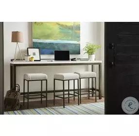 Aura Meringue 4 Piece Counter Height Dining Set