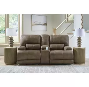 Time-Piece Earth 79" Zero Gravity Power Reclining Loveseat with USB Charging