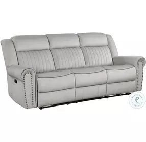 Brennen Mist Double Reclining Living Room Set