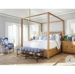 Newport Sandstone Shorecliff Queen Canopy Bed By Barclay Butera