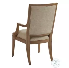 Newport Taupe And Sandstone Eastbluff Arm Chair By Barclay Butera
