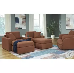 Modmax Spice Performance Fabric Modular Sectional Sofa with Audio Console