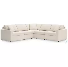 Modmax Oyster 5-Piece Performance Fabric Modular Sectional