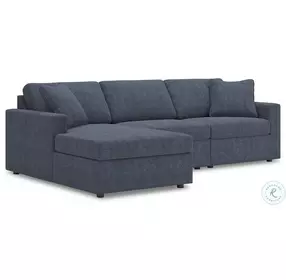 Modmax Ink 3-Piece Performance Fabric Modular Sofa with LAF Chaise