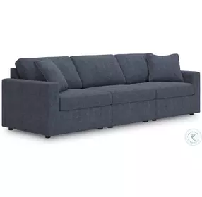 Modmax Ink Performance Fabric Modular 3 Piece Sectional Sofa