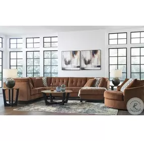 Hanneforth Brown And Black End Table