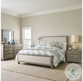 Cedar Ridge Charleston Aged Taupe California King Panel Bed