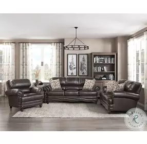 Milford Brown Loveseat