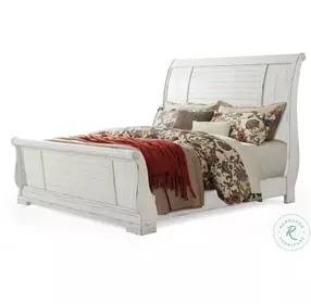 Coming Home Chalk Retreat Sleigh Bedroom Set