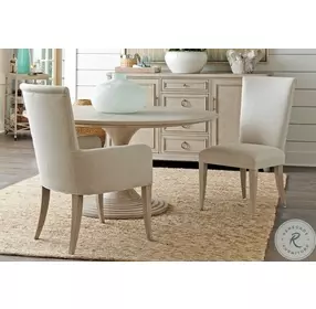 Malibu Ivory And Fawn Serra Upholstered Side Chair By Barclay Butera