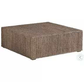 Malibu Brown Decker Woven Occasional Table Set by Barclay Butera