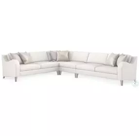 Victoria creme 4 Piece LAF Sectional