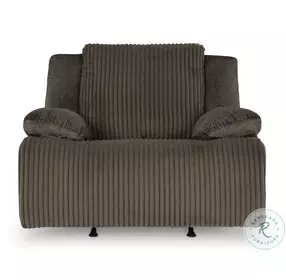 Top Tier Chocolate Rocker Recliner