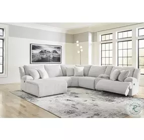 Top Tier Alloy Modular Reclining 6 Piece Sectional with LAF Chaise