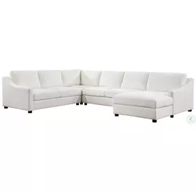 Zayden Ivory 4 Piece RAF Sectional
