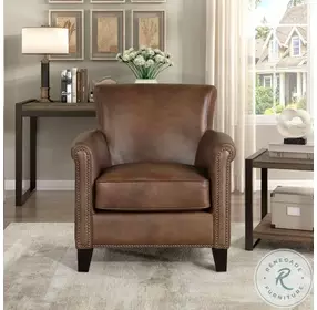 Braintree Brown Accent Chair