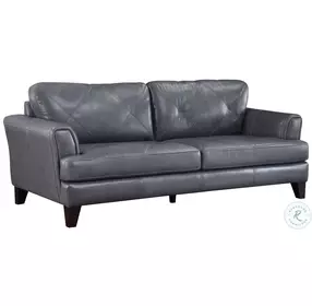 Thierry Burnish Gray Living Room Set