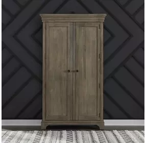 Haven Hills Camel Beige 2 Door Armoire