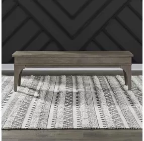 Haven Hills Camel Beige Bed Bench