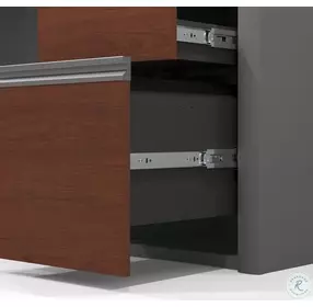 Connexion 30" Lateral File In Slate & Sandstone