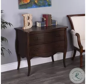 Rochelle Antique Walnut Drawer Chest