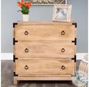 Forster Natural Mango Campaign Nightstand