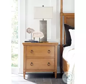 Laguna Light Nutmeg Forest Nightstand by Barclay Butera