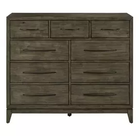Lake House Harvest Brown 9 Drawer Chesser