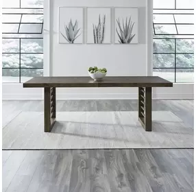 Lake House Harvest Brown 106" Extendable Rectangular Dining Table