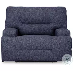 Acklen Place Navy Performance Fabric Power Recliner