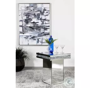 Elora Mirror Square Top Accent Table