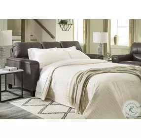 Navi Smoke Queen 89" Sofa Sleeper