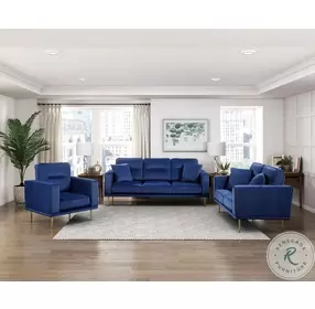 Violetta Blue Loveseat