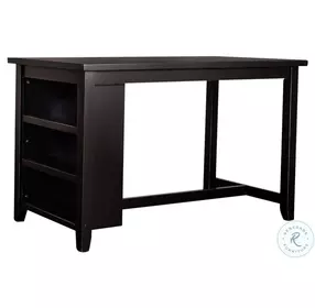 Brook Creek Brown And Beige 5 Piece Counter Height Dining Set