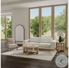 McGuire Natural Cocktail Table