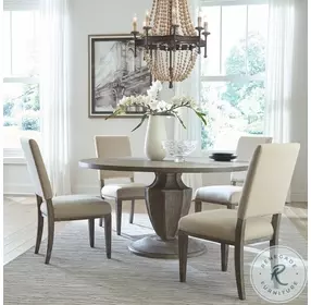 Westfield Havana Brown Round Pedestal Dining Table