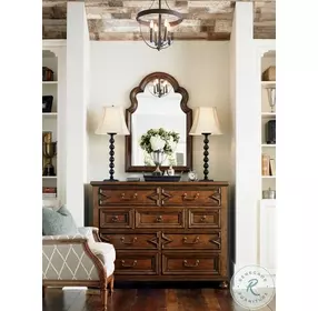 Coventry Hills Autumn Brown Saybrook Vertical Mirror