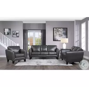 Spivey Dark Gray Loveseat