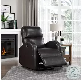Wiley Brown Power Recliner