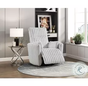 Payton Gray Swivel Recliner