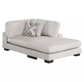 Tinley Beige Reversible Chaise