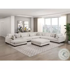 Tinley Beige 7 Piece Modular Sectional