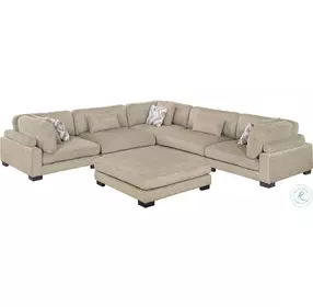 Tinley Brown 6 Piece Modular Sectional