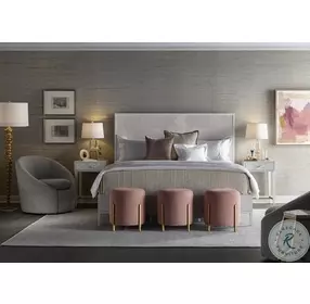 Love Joy Bliss White Lacquer Bedside Table