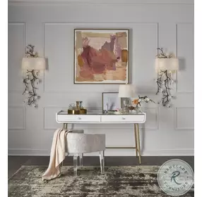 Love Joy Bliss Bubbly Champagne Vanity Chair